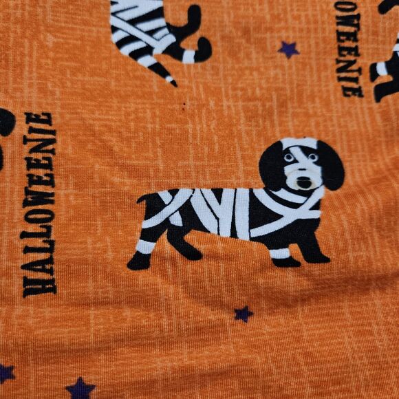 Halloweenie Mummy Nightgown Sleep Shirt Size Small Dog Holiday October Pumpkin - Picture 2 of 8